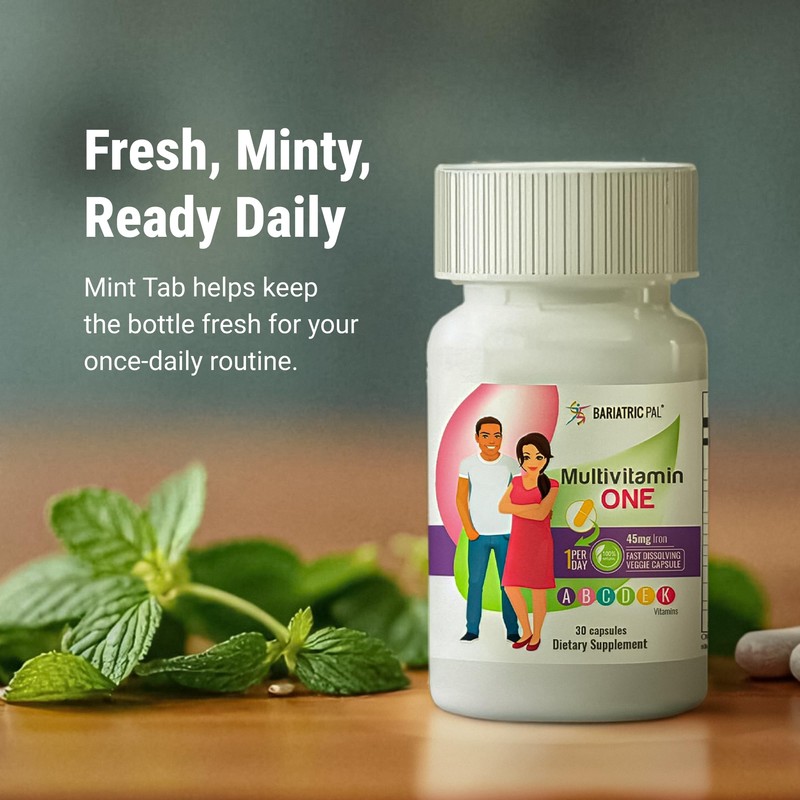 BariatricPal Multivitamin ONE 1 per Day! Bariatric Multivitamin Capsule with