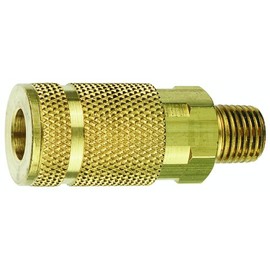 Plews Tru-Flate 13-325 Coupler C37B BRS 1/4 ARO 1/4Mpt