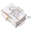 Wedding Ring Bearer Box and Then Two Become One Mr.