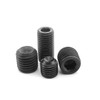 ANSIEDIO Cup Point Grub Screws Black High Tensile Carbon steel