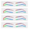 Airbrush Brows Shaping Guides Stickers, Rainbrow Eyebrow Tint Tape Stencils