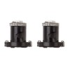 cciyu 4 Pack Ice Blue T4/T4.2 Neo Wedge 2835SMD LED