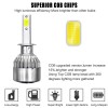 SHENKENUO 4x H1 8000K Super Bright Ice Blue 10000LM LED