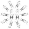 DUMILOO G9 Bulb, 12 Pack Crystal Clear Halogen Light Bulbs
