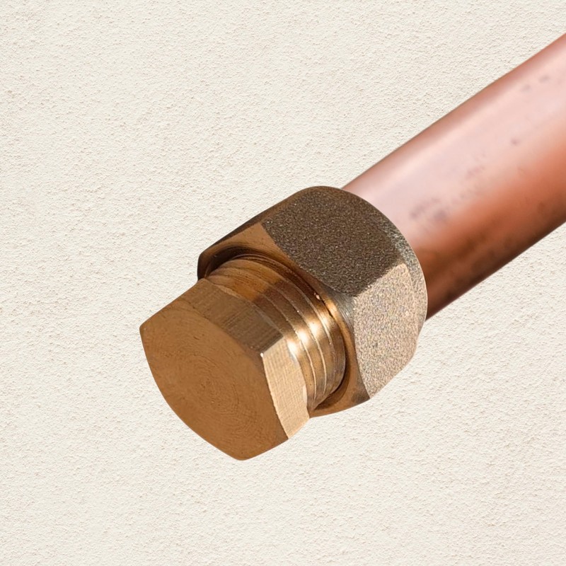 10mm Brass Compression Stop End – Pack of 10 |