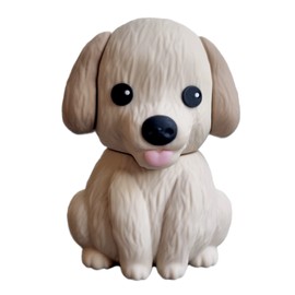 Ulticool Dog USB Stick Type C 128GB for Smartphone or Laptop - Original for Women, Men, Girlfriend, Teenage Girls or Boys - Beige