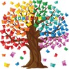 128 Pcs Butterfly Tree Bulletin Board Decorations Spring Classroom Bulletin