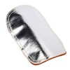 Heat Shield Split Cowhide Leather Aluminized Back Welding Hand Pad