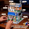 chanbrick Japanese Grocery Store House Building Set for Adults, City