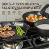 23Pcs Ceramic Cookware Set Non Stick Pots and Pans Set