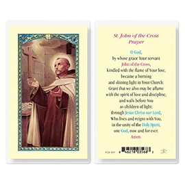 St. John of The Cross Prayer Laminated Holy Cards, 25-Count Value Pack