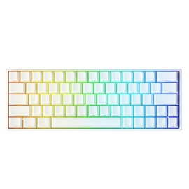 IROK ND63PRO Rapid Trigger Magnetic Switch 60% TKL Hot Swapped Mechanical Keyboard, OKT Azure Switches RGB Programmable Wired Gaming Keyboard for Win/Mac Gamer - White