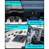 2PCS Waterproof DC 12V Voltage Meter, LED Digital Display Voltmeter