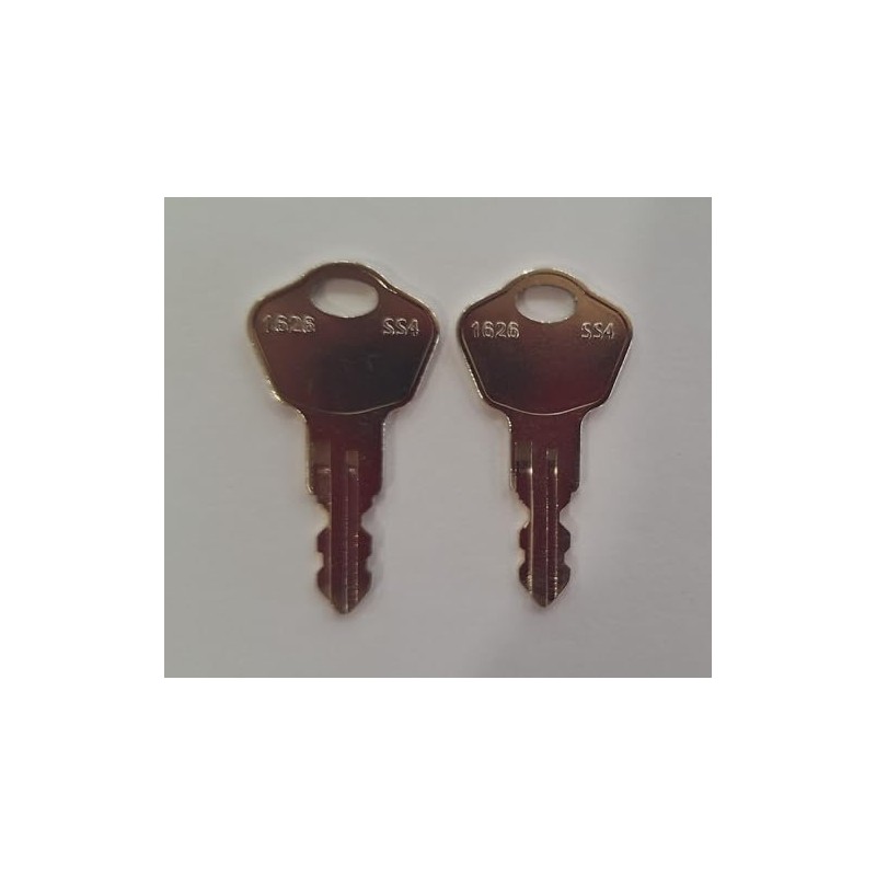 2 Replacement Keys Cut to Key Code 3T2 Sentry Safe