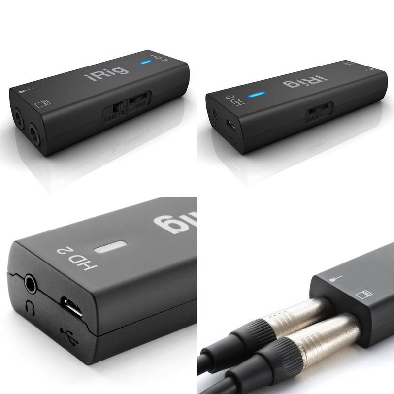 IK Multimedia Mobile Digital Audio Interface for Guitar Bass iRig