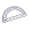 hand2mind 5314A Student Math Protractor, Clear, 20 Count (Pack of