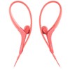 Sony MDR-AS410AP Earbuds, Splashproof/Sports Earphones, with Remote and Microphone, Pink,