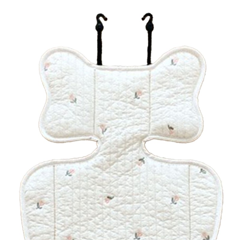 Soft Baby Stroller Seat Cushion Breathable Pure Cotton Infant Car