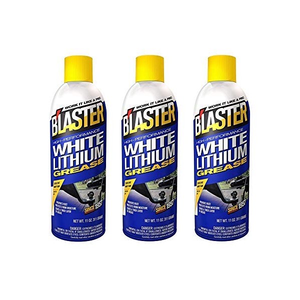 B'laster 16-LG High-Performance White Lithium Grease Pack of 3 (3)