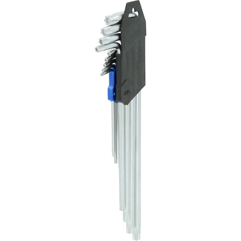 BRILLIANT TOOLS Long Ball Head Torx Wrench Set. 9 Pieces,