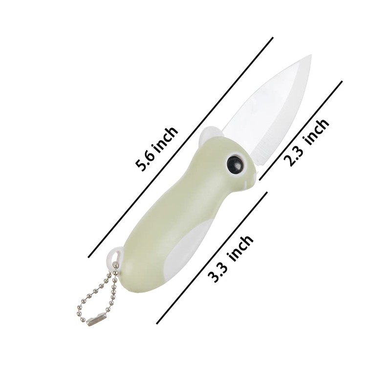 Hidoer Ceramic Paring Knife, Pocket Knife Folding Knife, Super Sharp