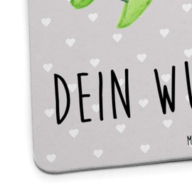 Mr. & Mrs. Panda Personalisierter Bierdeckel Schildkröten Paar 100er Set - Personalisierte Geschenke, Ehemann, Ehefrau, Bierdeckel mit Namen,
