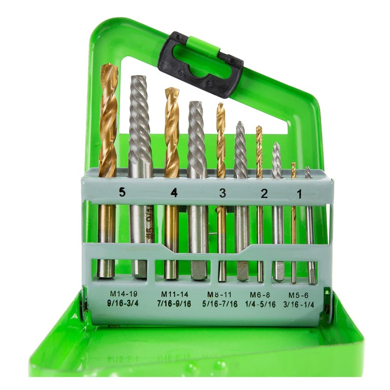 OEMTOOLS 25467 Bolt Extractor Set, 10-Piece