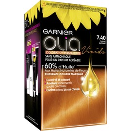 Garnier Olia Permanent Oil Hair Colour, No Ammonia, Colour: Copper