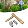 HEEPDD Brass Quick Coupler Key, G1 Quick Connect Valve Key