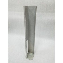 Vinyl Fence Concrete/Wood Post Mount Tower with Mounting Kit (4"x4"x24")