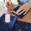 FREEBLOSS 300 m Sashiko Yarn 100% Cotton Embroidery Thread 5