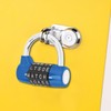 HOJLKLD Gym Locker Lock 5 Letter Word Lock Safety Padlock