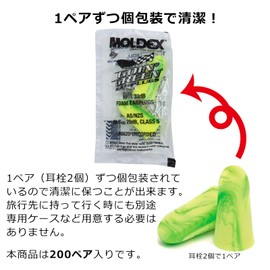 MOLDEX 6620 Goin Green, 200 Pairs Earplugs, Sound Insulation, Sleep, Snoring, Sleep Goods