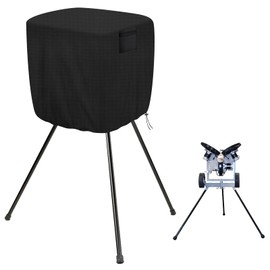 Pitching Machines Cover, Heavy Duty 600D Durable Waterproof Dustproof Covers, Universal Fit for Most Softball/Baseball Machines, All-Weather Indoor/Outdoor Protection( 31 x 29 x 34",Cover Only)