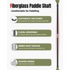 WONITAGO Angler Kayak Paddle with Fiberglass Shaft and Plastic Blade,