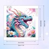 MVVMTOP Diamond Art Painting Kit, DIY Dragon 5D Special Shape