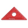 45/90 Degree Aluminum Alloy Angle Ruler High Accuracy DIY Woodworking