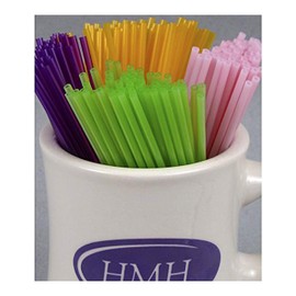 HMH Fly Tying Poly Tubes with Assorted Fluorescent Colors (Large) (Clear, 1/10" O.D.)