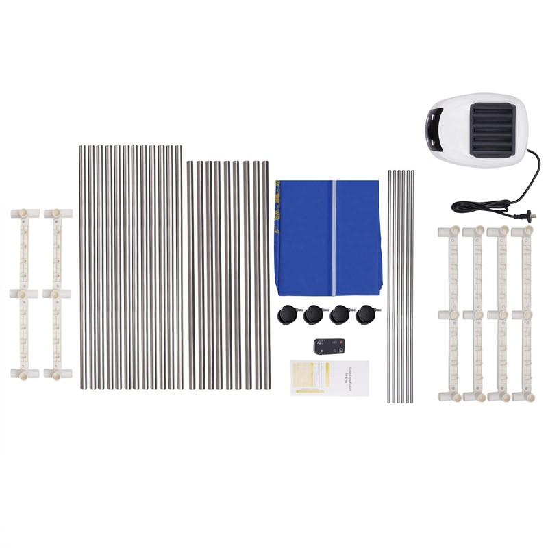 2-Tier Portable Dryer,Clothes Dryer Travel Mini 1200-1500W Dryer Machine,66.14lbs Capacity