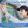 4 Set Blind Wand Replacement with Hook Vertical Blinds Replacement