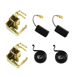 Toefficy # GWS6-100 Angle Grinder Parts Carbon Brush W-Spring W-Holder Set Replacement Part new For Bosch