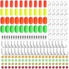 Dr.Fish 200PCs Pompano Rig Making Kit Surf Fishing Rig Accessories