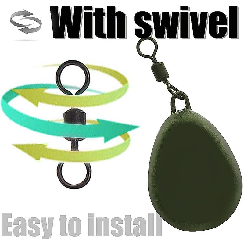 Croch Carp Accessories Set of 10 4 Different Sizes with