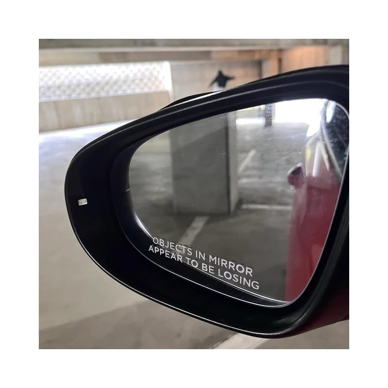 2pcs Objects in Mirror Appear to BE Losing Decals Car