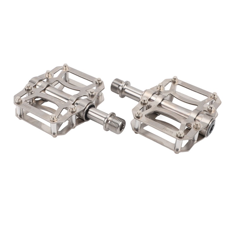 2PCS Folding Bike Pedals Ti Alloy Non Slip 3 Sealed