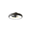 CIKASS Ceiling Fan with Lights Dimmable LED Reversible Blades Timing
