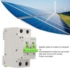 Solar PV System Circuit Breaker Miniature DC550V Thermal Magnetic Trip