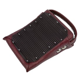 LLOYD [Lloyd] Chest Block Massager, Acupuncture, Anti-slip Rubber on the Bottom (Ruby)