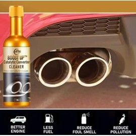 Auto Parts Catalytic Converter Cleaner Engine Boost Up Cleaner Fuel System Treatment Additive for Gasoline & Diesel Car Truck