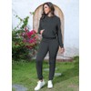 Nimsruc Two Piece Outfits for Women Casual Sweatsuits Set Long